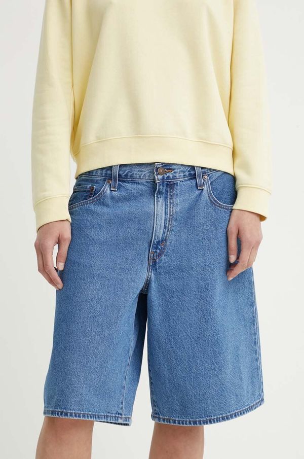 Levi's Traper kratke hlače Levi's BAGGY DAD za žene, bez uzorka, visoki struk, 000MJ
