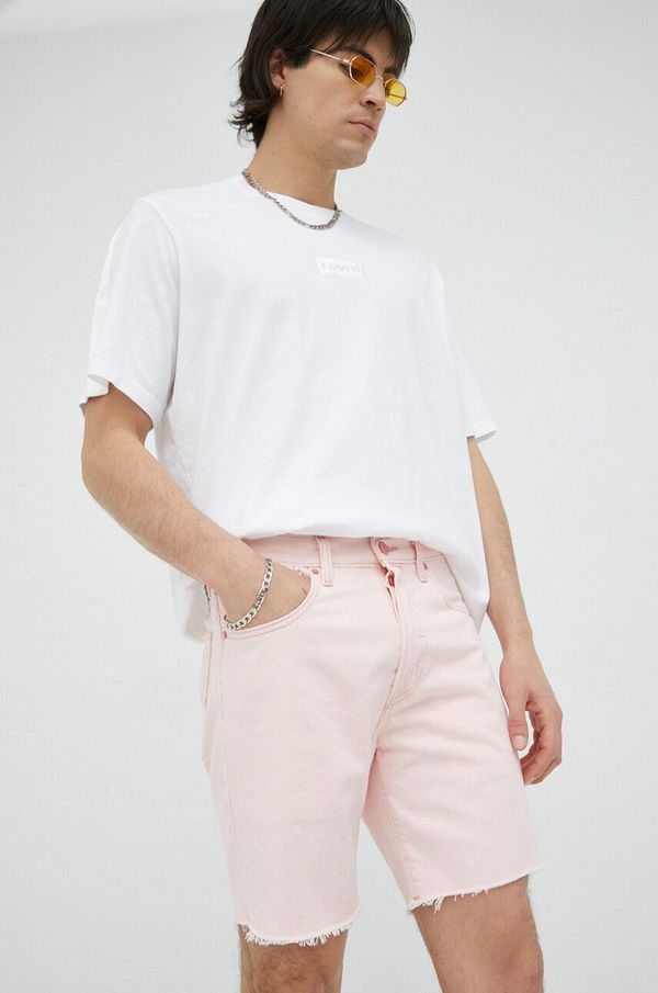 Levi's Traper kratke hlače Levi's za muškarce, boja: ružičasta