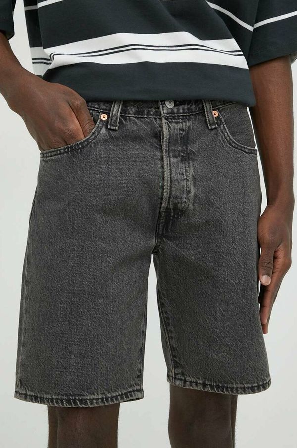 Levi's Traper kratke hlače Levi's za muškarce, boja: siva