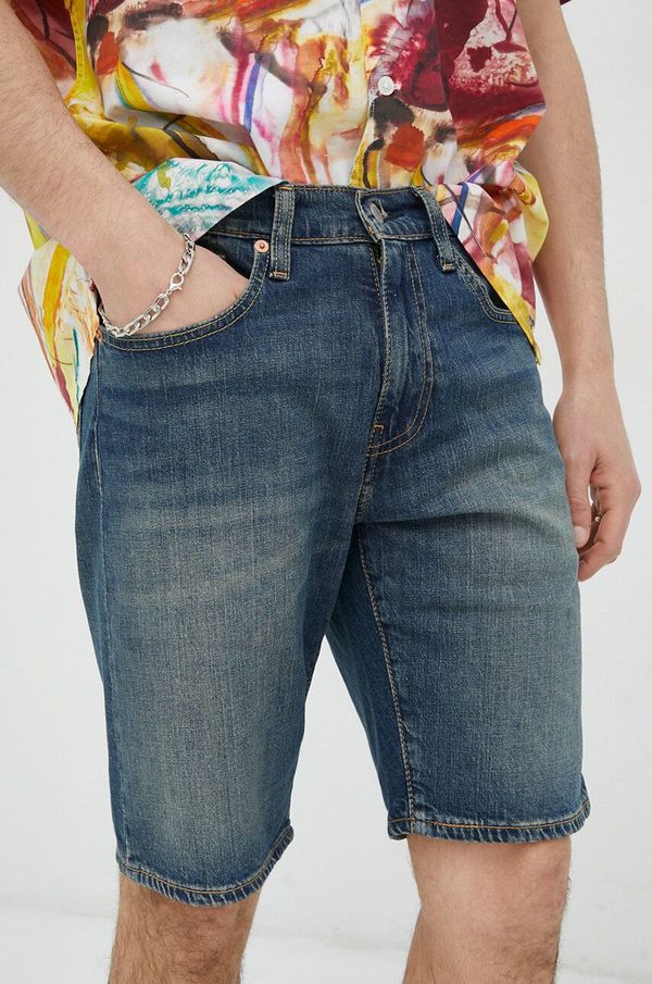 Levi's Traper kratke hlače Levi's za muškarce, boja: tamno plava