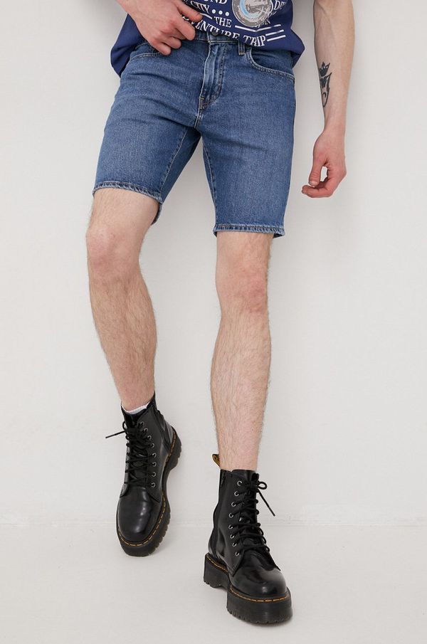 Levi's Traper kratke hlače Levi's za muškarce, boja: tamno plava