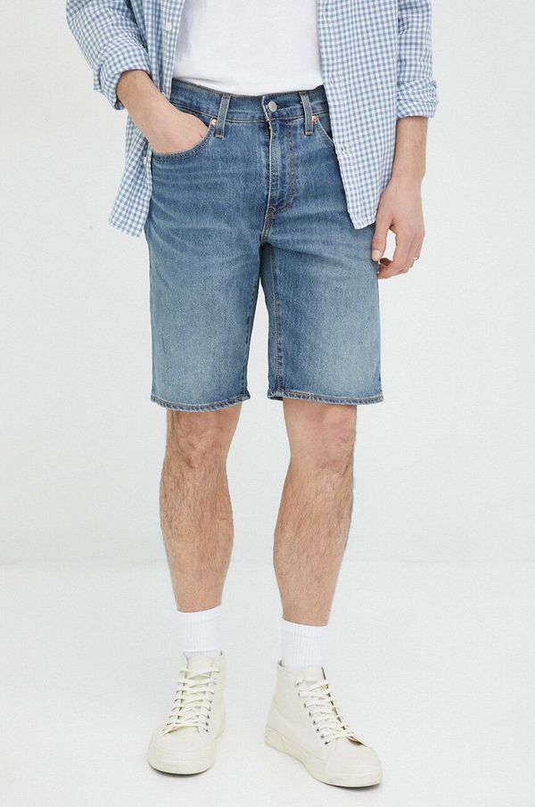 Levi's Traper kratke hlače Levi's za muškarce, boja: tamno plava