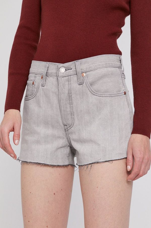 Levi's Traper kratke hlače Levi's za žene, boja: siva