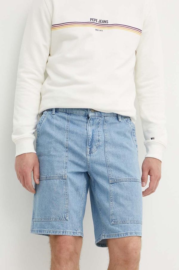 Pepe Jeans Traper kratke hlače Pepe Jeans RELAXED SHORT UTILITY za muškarce, PM801109
