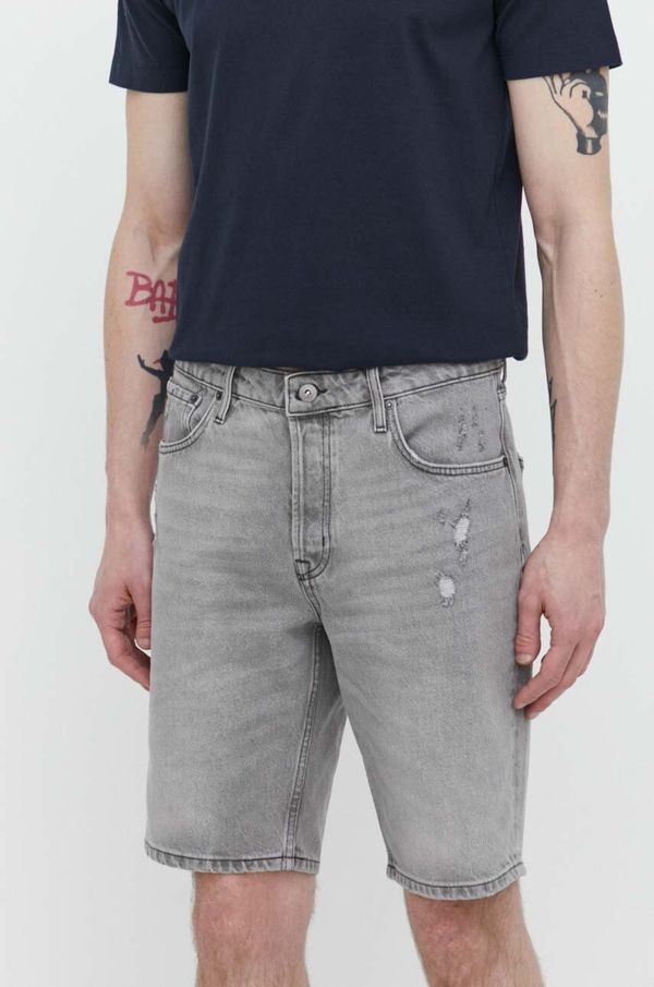Superdry Traper kratke hlače Superdry za muškarce, boja: siva