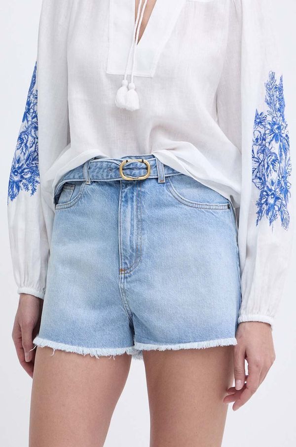 Twinset Traper kratke hlače Twinset za žene, bez uzorka, visoki struk