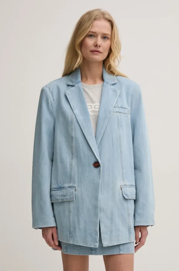 Gestuz Traper sako Gestuz oversize, bez uzorka, 10909771