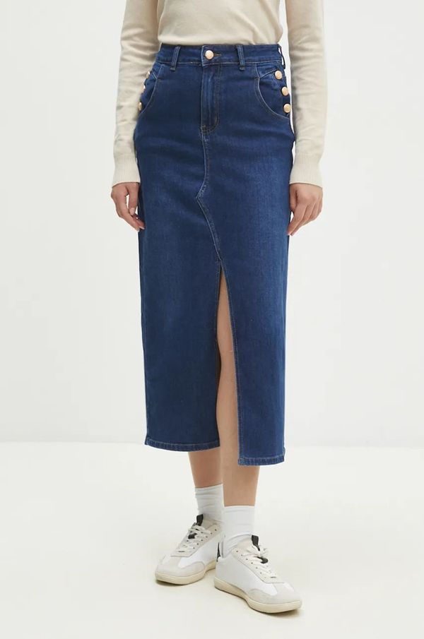 Answear Lab Traper suknja Answear Lab midi, ravna