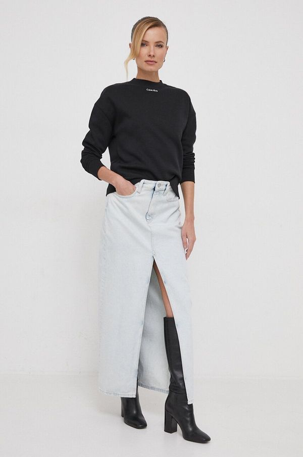 Calvin Klein Jeans Traper suknja Calvin Klein Jeans midi, ravna