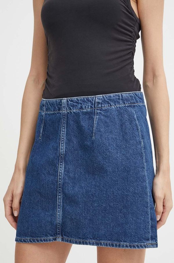Calvin Klein Jeans Traper suknja Calvin Klein Jeans mini, ravna, J20J222827