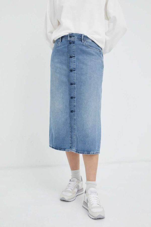 G-Star Raw Traper suknja G-Star Raw midi, ravna