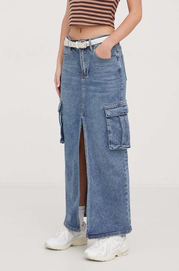 Guess Originals Traper suknja Guess Originals maxi, ravna