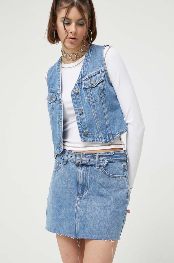 Guess Originals Traper suknja Guess Originals mini, ravna