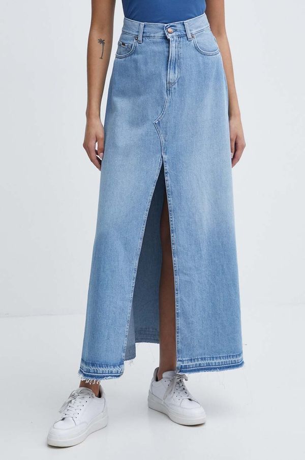 Pepe Jeans Traper suknja Pepe Jeans MAXI SKIRT HW SKY REG maxi, širi se prema dolje, PL901130R
