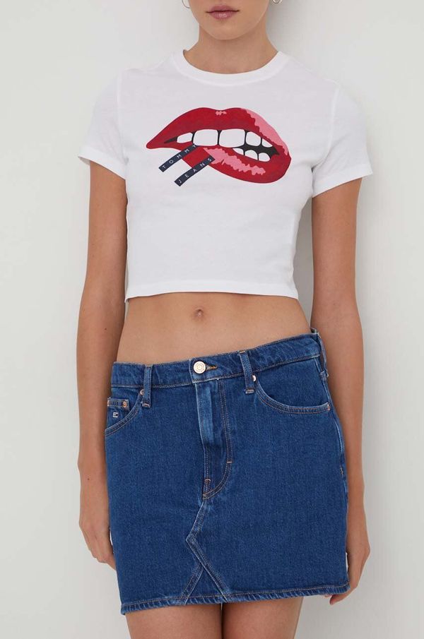 Tommy Jeans Traper suknja Tommy Jeans mini, pencil