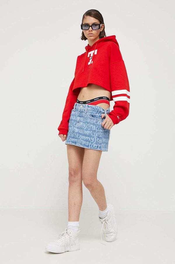 Tommy Jeans Traper suknja Tommy Jeans mini, ravna