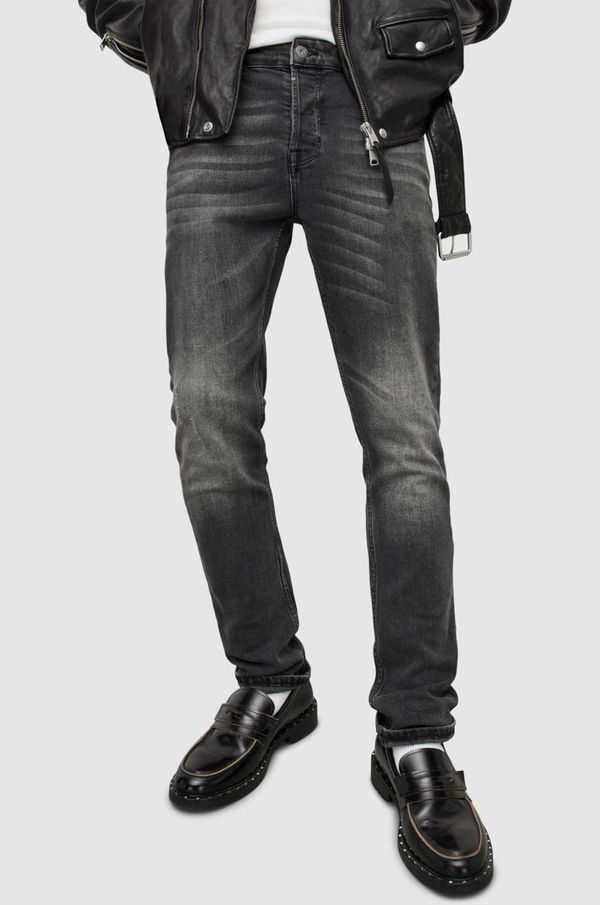 AllSaints Traperice AllSaints za muškarce, boja: crna