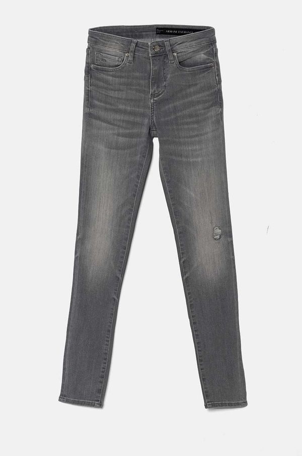 Armani Exchange Traperice Armani Exchange za žene, boja: siva, 6DYJ69 Y18PZ