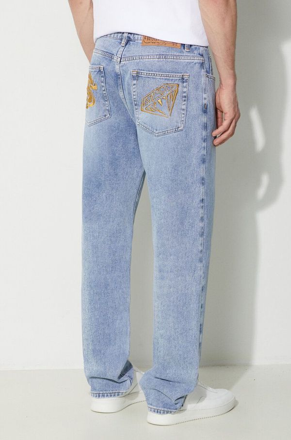 Billionaire Boys Club Traperice Billionaire Boys Club Diamond & Dollar Embroidered Denim za muškarce, B24152