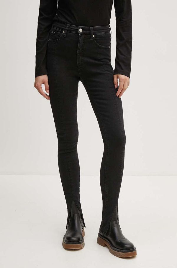 Calvin Klein Jeans Traperice Calvin Klein Jeans za žene, boja: crna, J20J223715