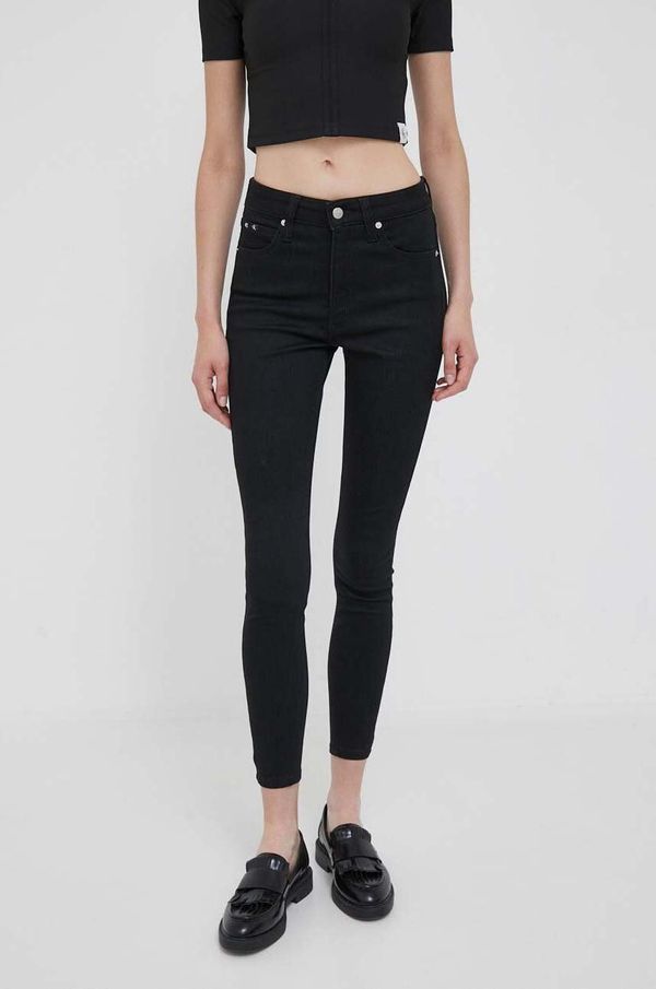Calvin Klein Jeans Traperice Calvin Klein Jeans za žene, boja: crna