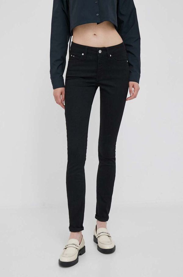Calvin Klein Jeans Traperice Calvin Klein Jeans za žene, boja: crna
