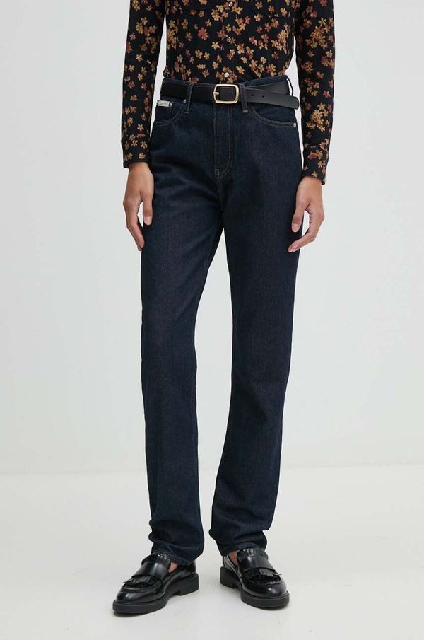 Calvin Klein Jeans Traperice Calvin Klein Jeans za žene, boja: tamno plava, J20J224004