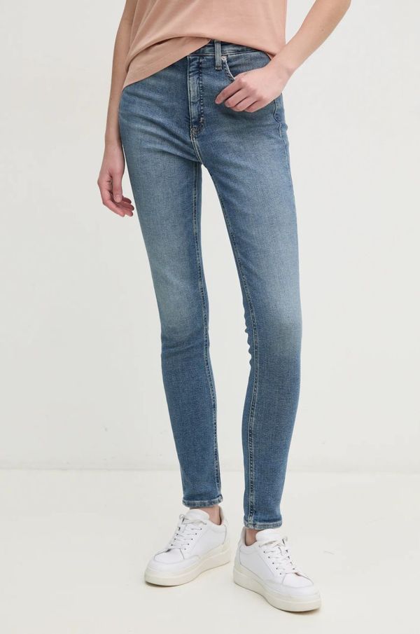 Calvin Klein Jeans Traperice Calvin Klein Jeans za žene, boja: tamno plava, J20J224492