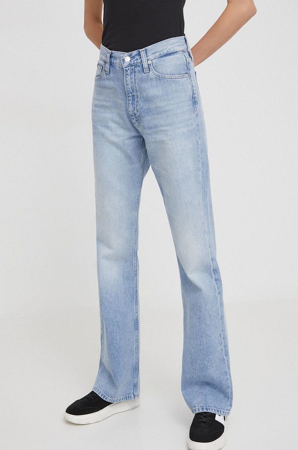 Calvin Klein Jeans Traperice Calvin Klein Jeans za žene, visoki struk, J20J222752