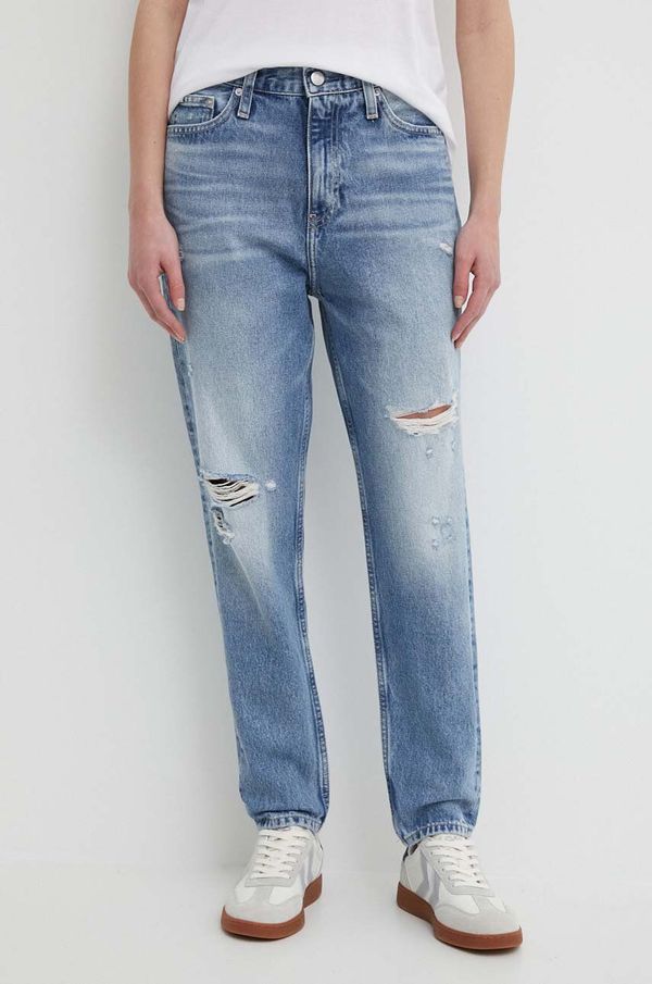 Calvin Klein Jeans Traperice Calvin Klein Jeans za žene, visoki struk, J20J223310