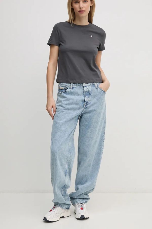 Calvin Klein Jeans Traperice Calvin Klein Jeans za žene, visoki struk, J20J223991