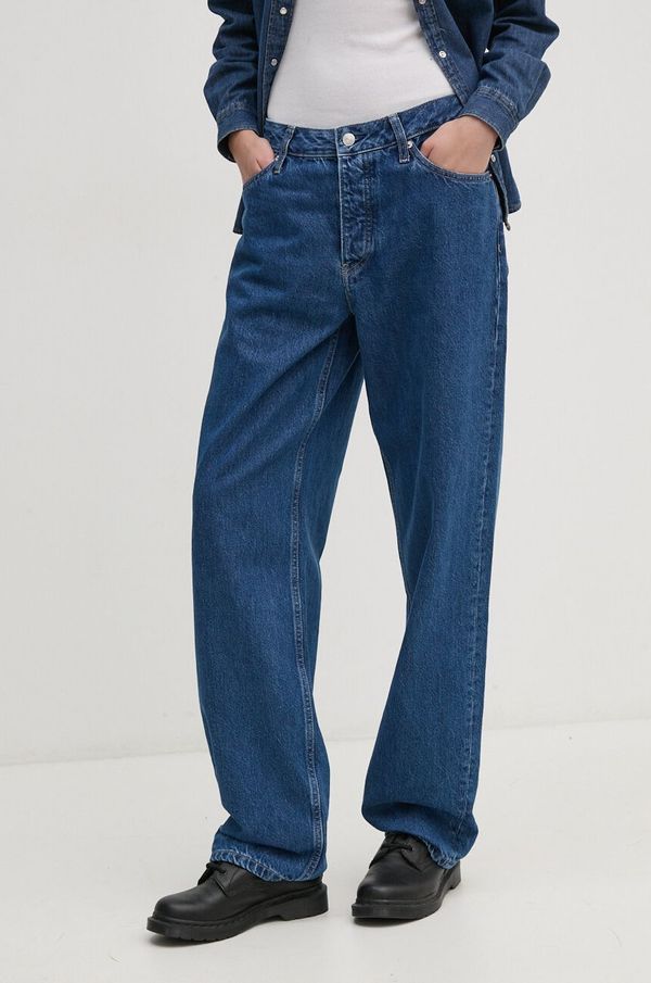 Calvin Klein Jeans Traperice Calvin Klein Jeans za žene, visoki struk, J20J223996