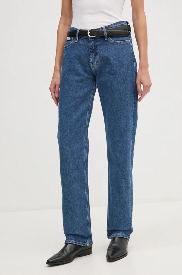 Calvin Klein Jeans Traperice Calvin Klein Jeans za žene, visoki struk, J20J224001