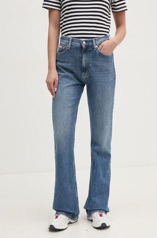 Calvin Klein Jeans Traperice Calvin Klein Jeans za žene, visoki struk, J20J224023