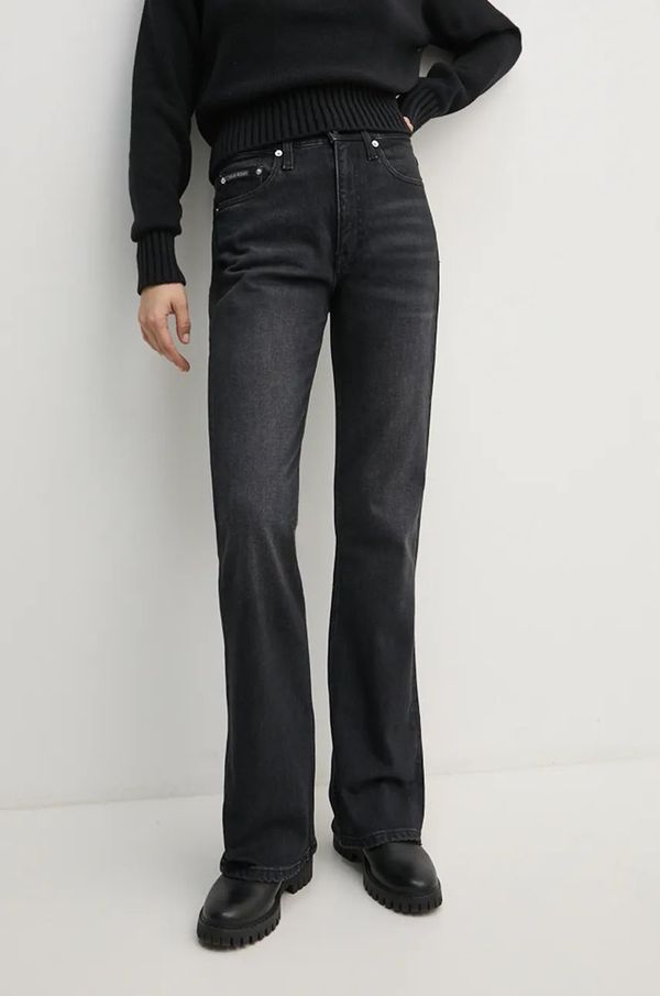 Calvin Klein Jeans Traperice Calvin Klein Jeans za žene, visoki struk, J20J224024