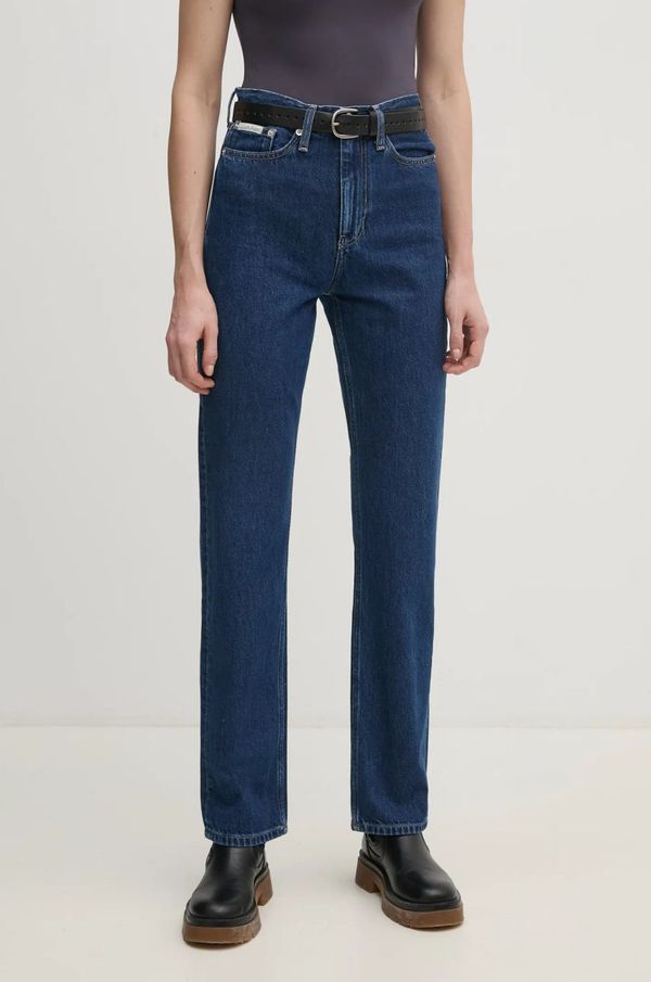 Calvin Klein Jeans Traperice Calvin Klein Jeans za žene, visoki struk, J20J224504