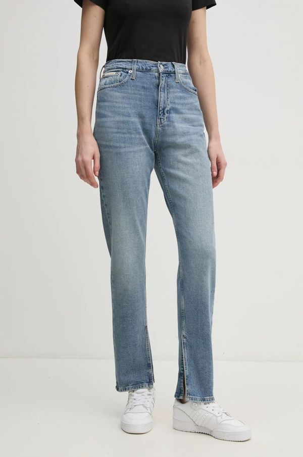 Calvin Klein Jeans Traperice Calvin Klein Jeans za žene, visoki struk, J20J224508