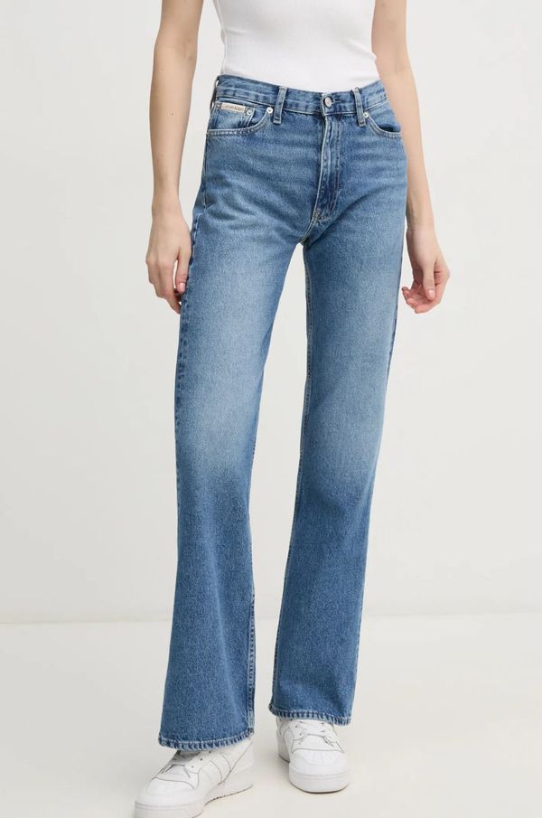 Calvin Klein Jeans Traperice Calvin Klein Jeans za žene, visoki struk, J20J224525