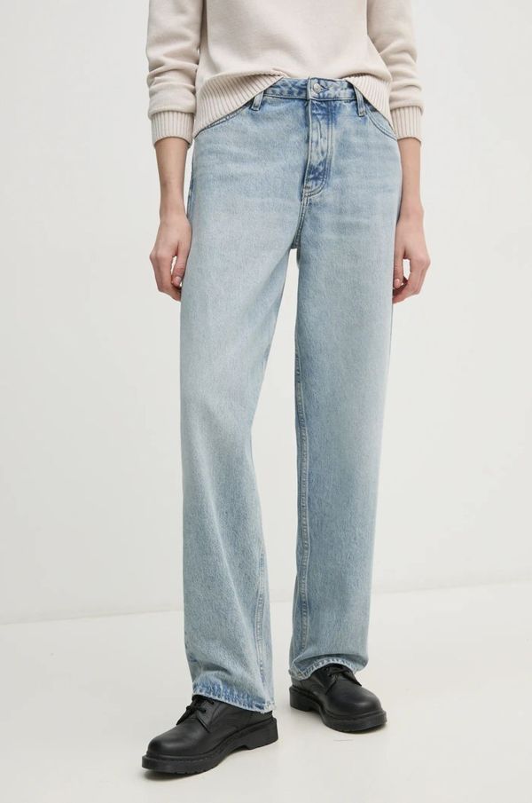 Calvin Klein Jeans Traperice Calvin Klein Jeans za žene, visoki struk, J20J224550