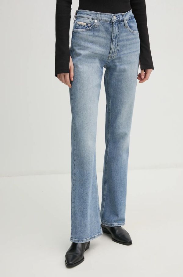 Calvin Klein Jeans Traperice Calvin Klein Jeans za žene, visoki struk, J20J225001