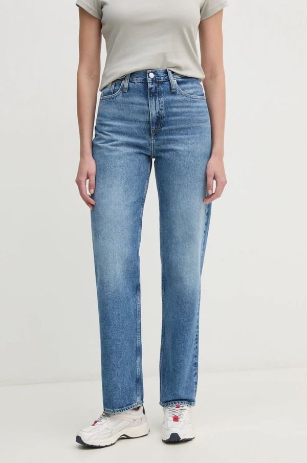 Calvin Klein Jeans Traperice Calvin Klein Jeans za žene, visoki struk, J20J225003
