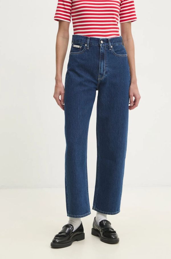 Calvin Klein Jeans Traperice Calvin Klein Jeans za žene, visoki struk, J20J225004