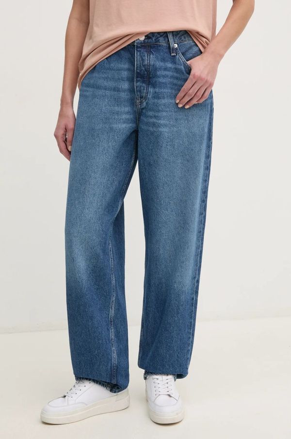 Calvin Klein Jeans Traperice Calvin Klein Jeans za žene, visoki struk, J20J225069