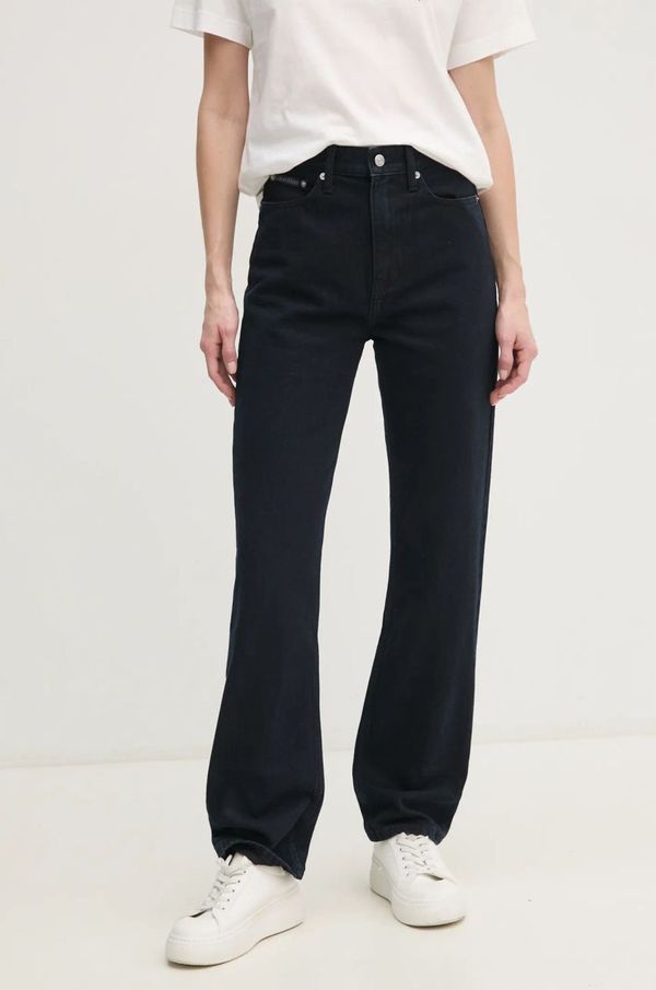 Calvin Klein Jeans Traperice Calvin Klein Jeans za žene, visoki struk, J20J225470