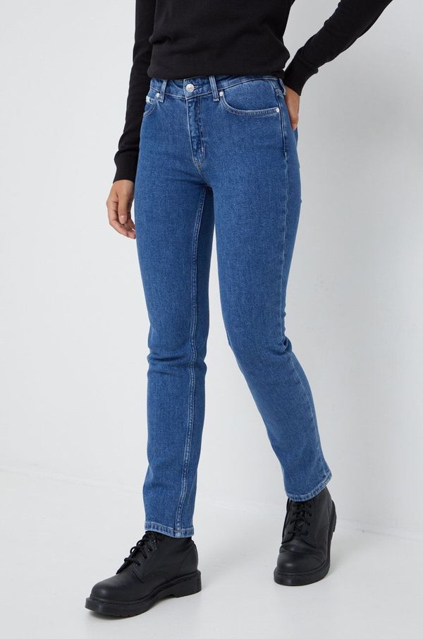 Calvin Klein Traperice Calvin Klein za žene, srednje visoki struk