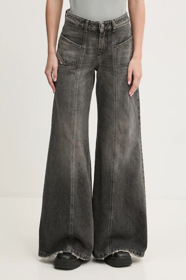 Diesel Traperice Diesel D-AKII L.32 TROUSERS za žene, srednje visoki struk, A12808.007Z2