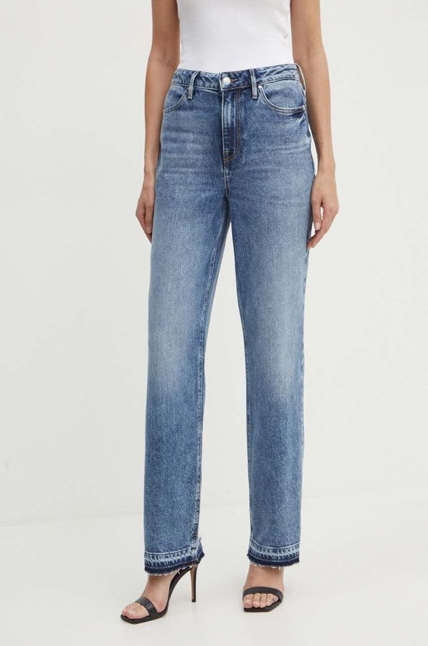 Guess Traperice Guess Hollywood za žene, srednje visoki struk, W4YA73 D4WBF