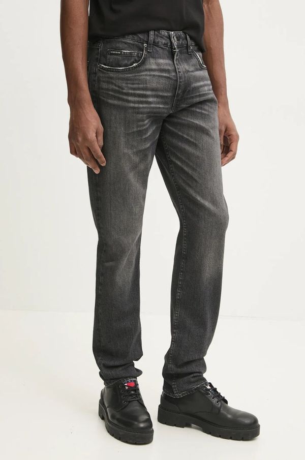 Guess Jeans Traperice Guess Jeans za muškarce, boja: siva, M5RA1C D5LW1