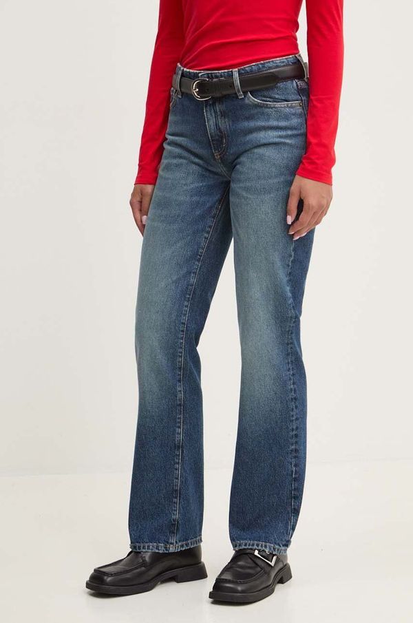 Guess Jeans Traperice Guess Jeans za žene, srednje visoki struk, W4YA98 D5FC1