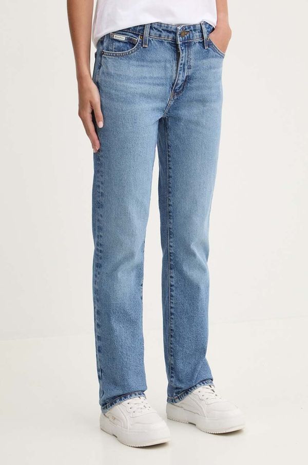 Guess Jeans Traperice Guess Jeans za žene, visoki struk, W4YA98 D5CC5